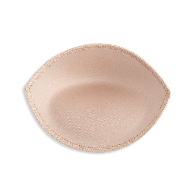 Serged Push-Up Bra Cups - 1 Pair/Pack - Beige