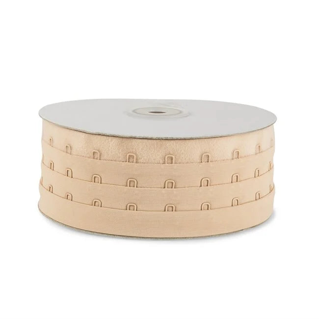 Hook & Eye Tape - 1 Row Of Hooks & 3 Row Of Eyes