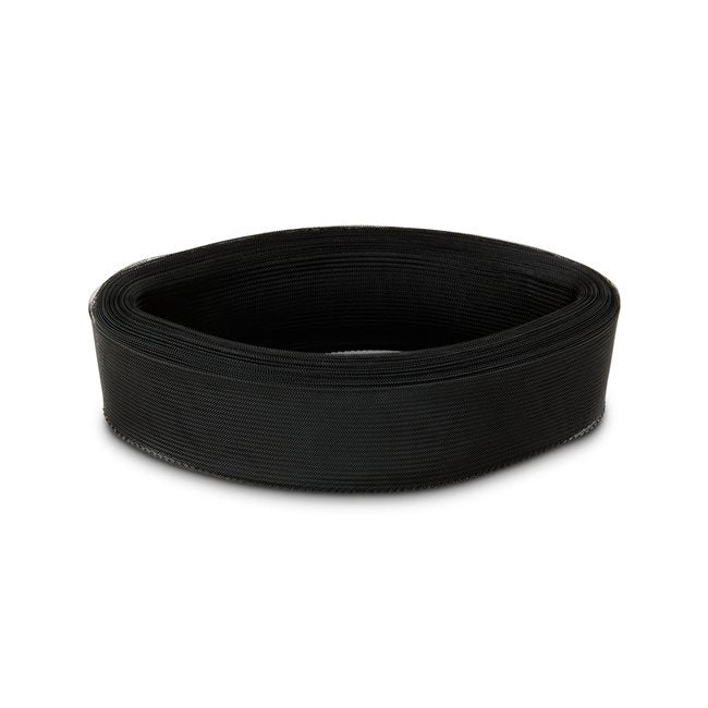 Soft Polyester Horsehair Braid 3"Black