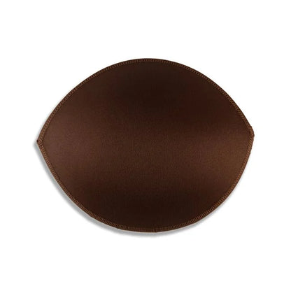 Serged Push-Up Bra Cups - 1 Pair/Pack - Espresso