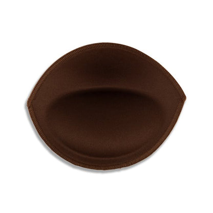 Serged Push-Up Bra Cups - 1 Pair/Pack - Espresso