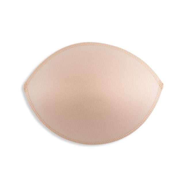 Serged Push-Up Bra Cups - 1 Pair/Pack - Beige