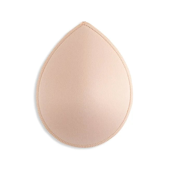 Serged Tear Drop Bra Cups - 1 Pair/Pack - Beige