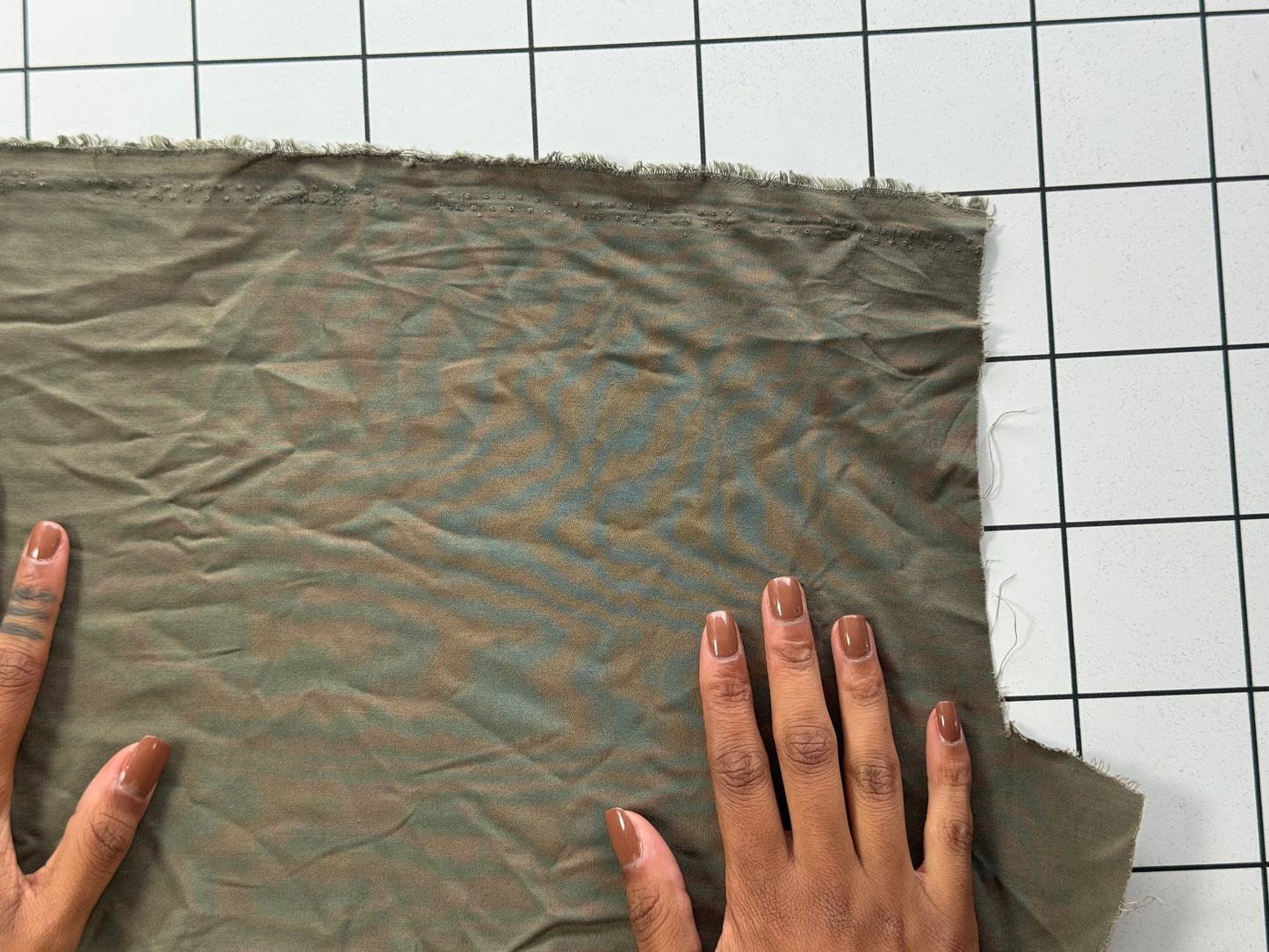 Olive Lightweight Twill Fabric