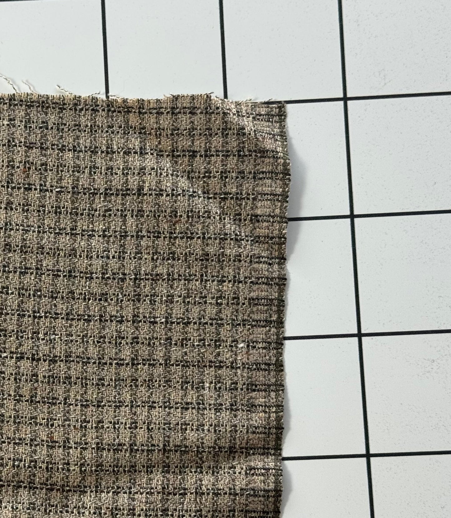 Mini Check Lightweight Suiting Fabric