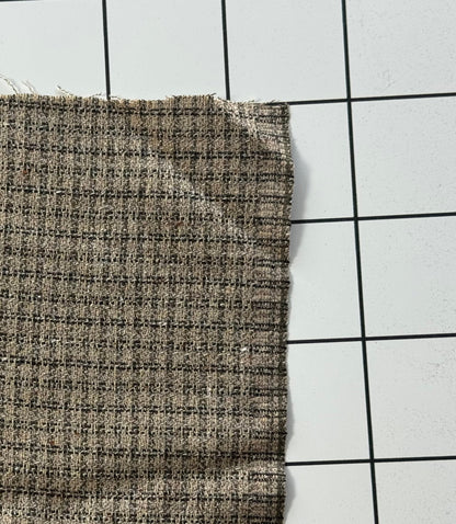 Mini Check Lightweight Suiting Fabric