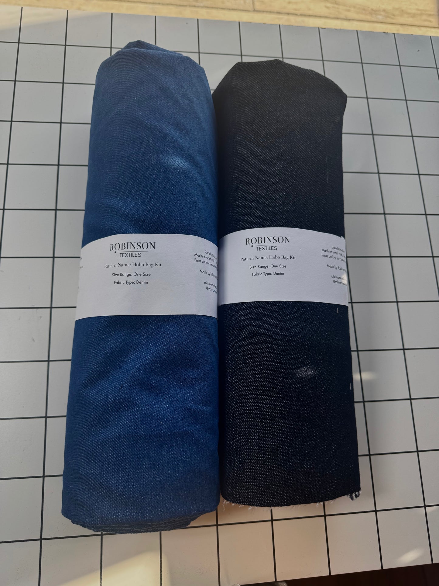 Denim Hobo Bag Sewing Kit