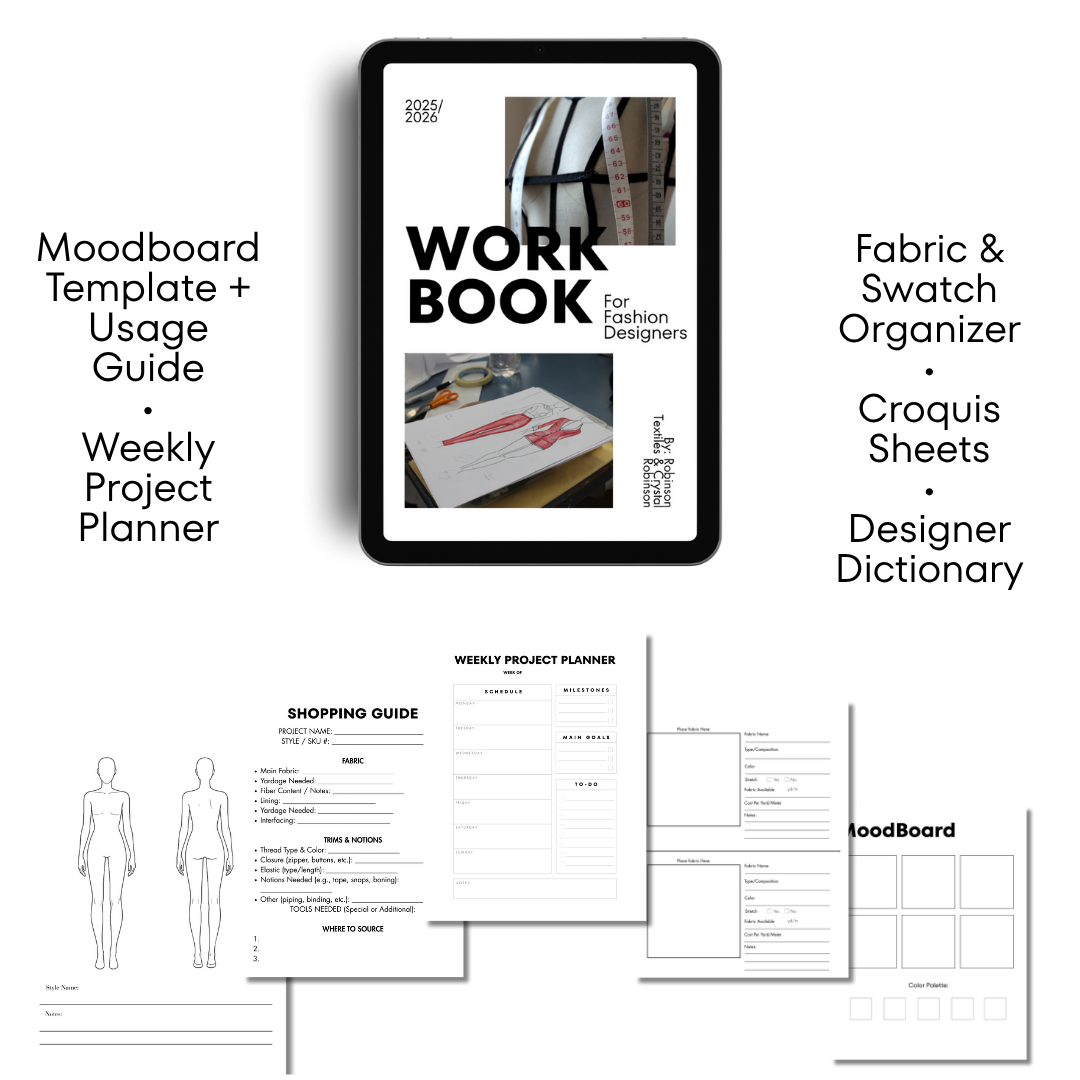 The Designer Workbook by Robinson Textiles