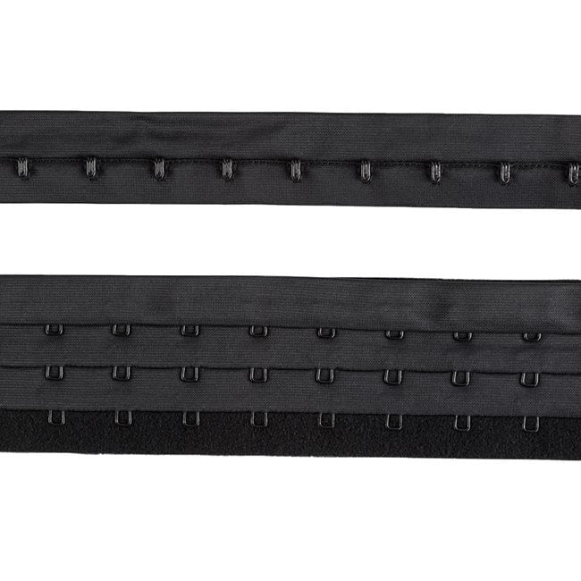 Hook & Eye Tape - 1 Row Of Hooks & 3 Row Of Eyes
